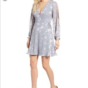 ASTR THE LABEL Wrap Dress